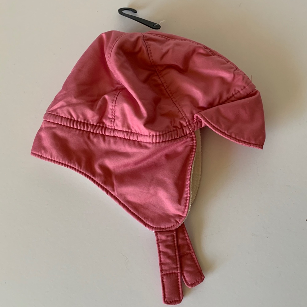 🆕🐞 4/$25 Gap Baby Aviator Hat Sz Newborn-3 Mo